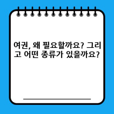 여권발급 요약정보 우선 확인: 쉽고 빠르게 여권 만들기 완전정복!