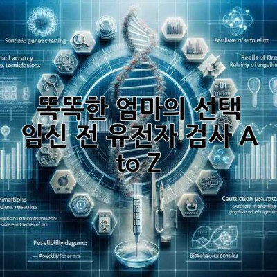 👶🏻🤰🏻 똑똑한 엄마의 선택! 임신 전 유전자 검사 A to Z